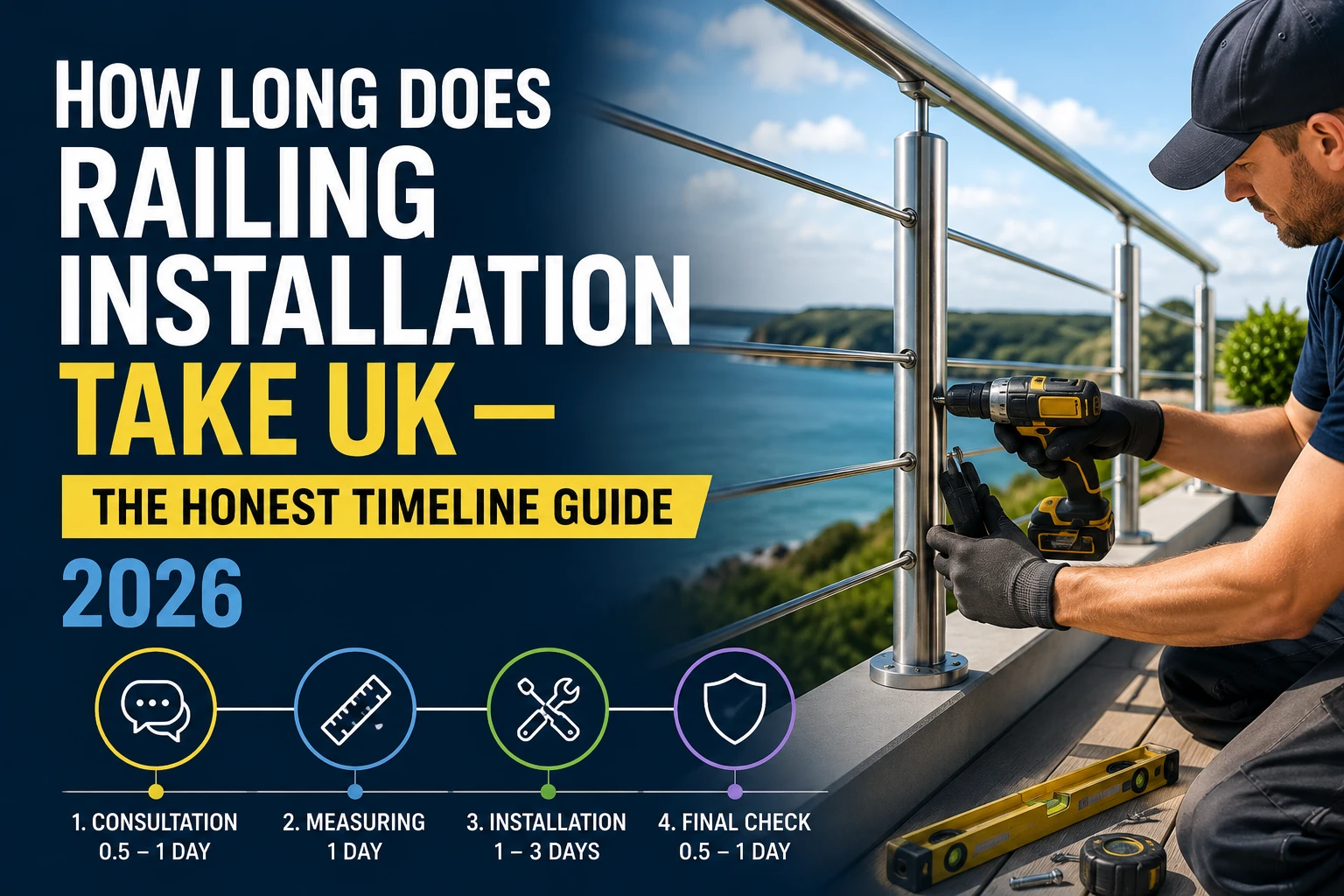 How Long Does Railing Installation Take UK