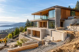 House on a Sloping Site